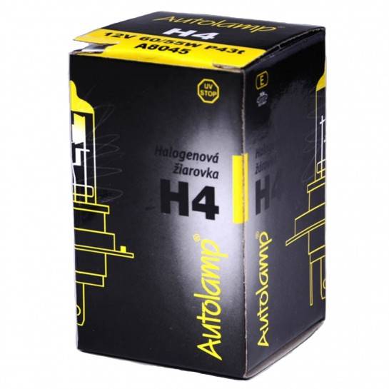 Žiarovka AUTOLAMP H4 12V 60/55W - 1ks