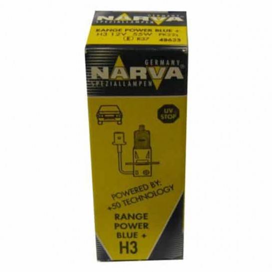Narva Range Power Blue +30% H3 12V, 55W - 1ks