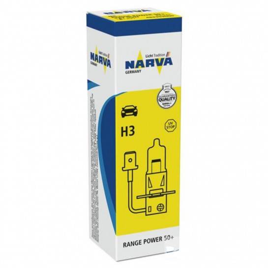 Narva Range Power 50+ H3 12V, 55W - 1Ks