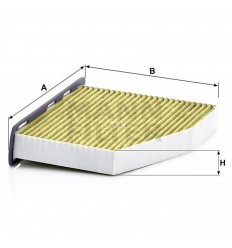 filter peľový mann FP 2939 biofunkčný Frecious Plus