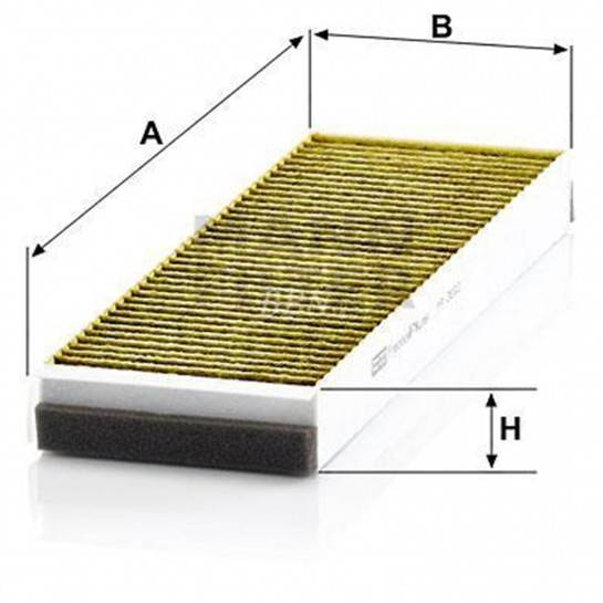 filter peľový mann FP 3023-2 biofunkčný Frecious Plus