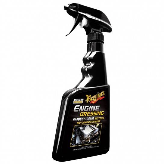 Meguiars Engine Dressing - ochrana a lesk na motorové diely, 450 ml