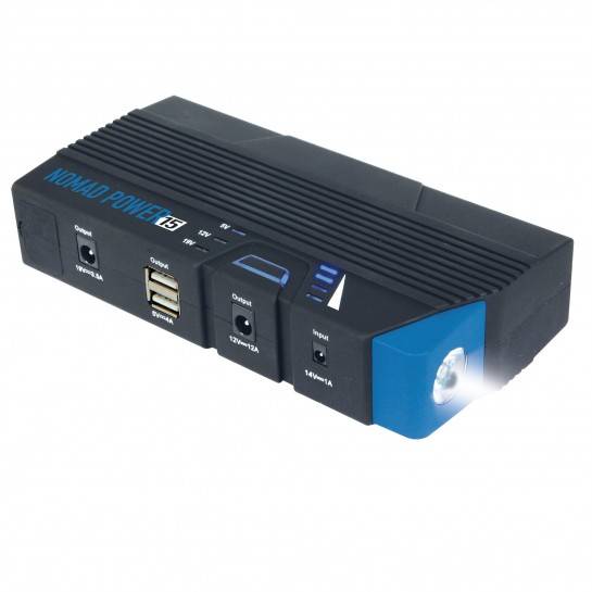 Nabíjačka a štartovací zdroj NOMAD POWER 15 - 12V, 5Ah