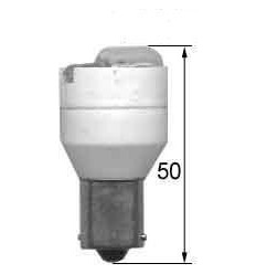 Žiarovka 12V 10W Ba15s+cúvací alarm