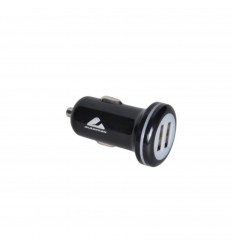Nabíjačka 2xUSB 2,4A 12/24V ČIERNA