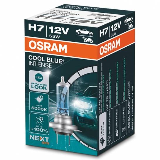 Osram Cool Blue Intense NextGen H7 +100%