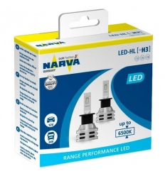 NARVA LED H3 12V-24V 6500K RANGE PERFORMANCE 2ks/balenie