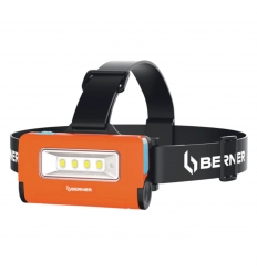 Svietidlo BERNER Aku čelová lampa 2 v 1
