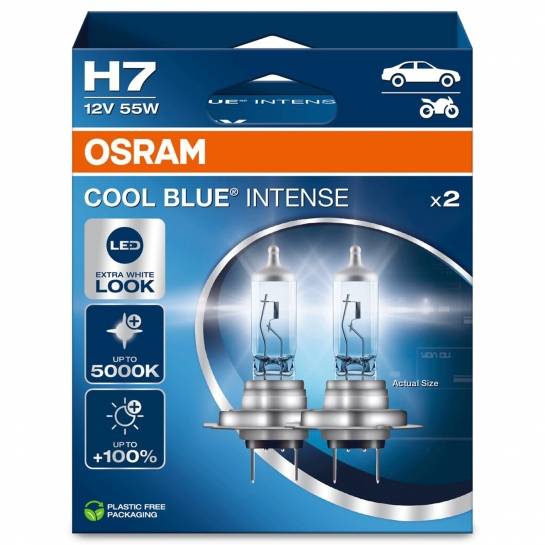 Osram H7 Cool Blue Intense NextGen +100% 1ks/balenie