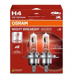 Osram Night Breaker Silver H4 +100% 2ks/balenie