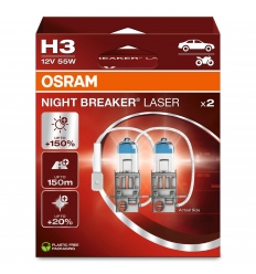 Osram Night Breaker Laser H3 +150% 2ks/balenie