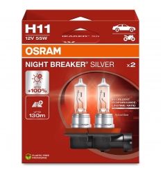 Osram Night Breaker Silver H11 +100% 2ks/balenie