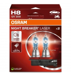 Osram Night Breaker Laser H8 +150% 2ks/balenie