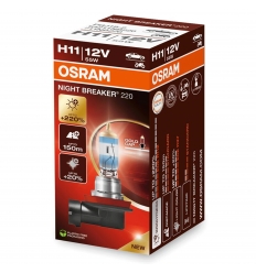 OSRAM NIGHT BREAKER LASER 200 H11 +200% 2KS/BALENIE