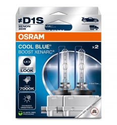 Osram Xenarc Cool Blue Boost 66140CBB-HCB D1S xenon 2ks/balenie - 1 rok záruka