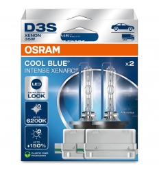 OSRAM XENARC COOL BLUE INTENSE NEXTGEN D3S +150% XENON 2KS/BALENI3