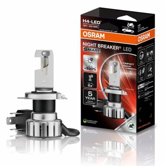 Osram NIGHT BREAKER LED SMART H4 +330% Legálne 2ks balenie