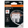 Osram LEDriving Premium 7556R-02B 12V 2W BA15s Red P21W