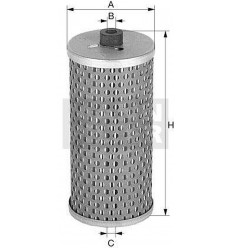 filter olejový mann MH 67