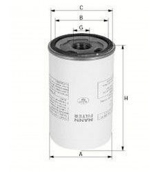 filter olejový mann LB 13145/3