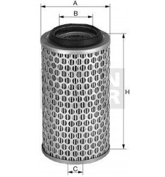 filter vzduchový mann C 1387