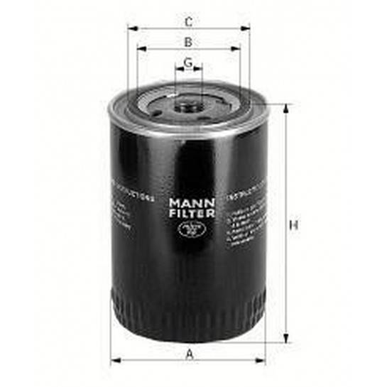 filter olejový mann W 940/5