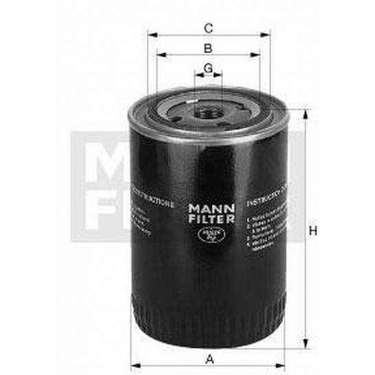 filter olejový mann W 68/3 W 68/1