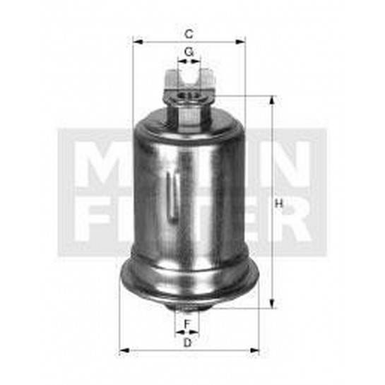 filter paliva mann WK 68/1x