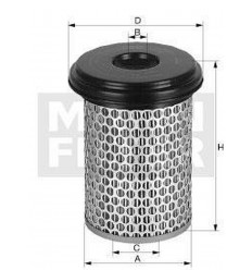 filter vzduchový mann C 13114