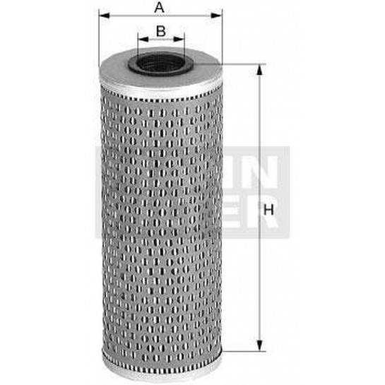 filter olejový mann MH 65/1 MH 65