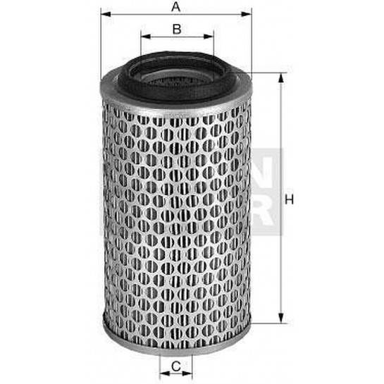 filter vzduchový mann C 33920/5