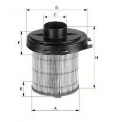 filter vzduchový mann C 1468/2